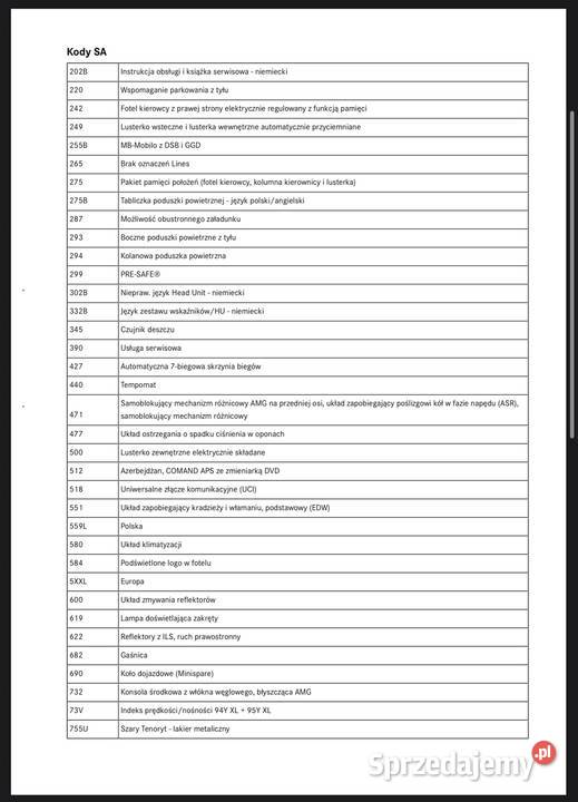 Mercedes C63 AMG Klasa C Głowno sprzedam