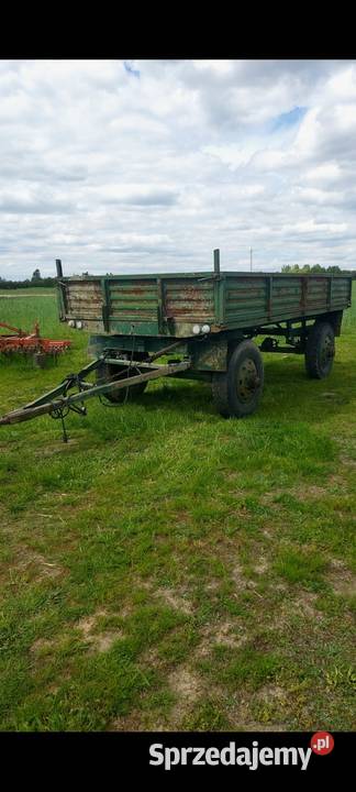 Przyczepa rolnicza Autosan D50 6 Ton rozrzutnik lubelskie