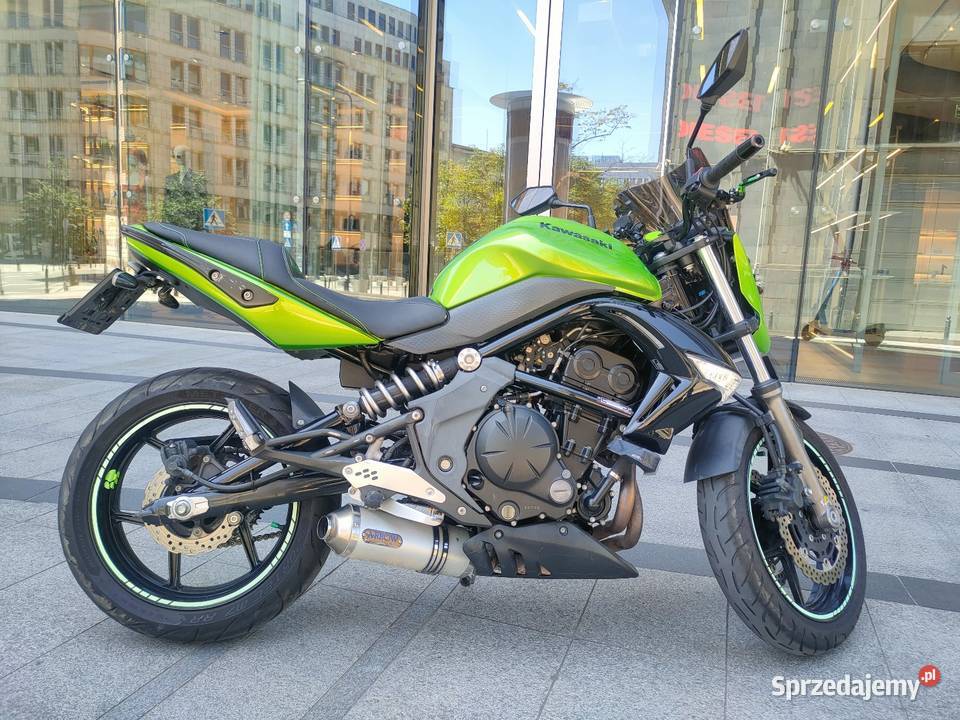 Kawasaki ER6N naked 650 A2 piękny Warszawa benzyna mazowieckie