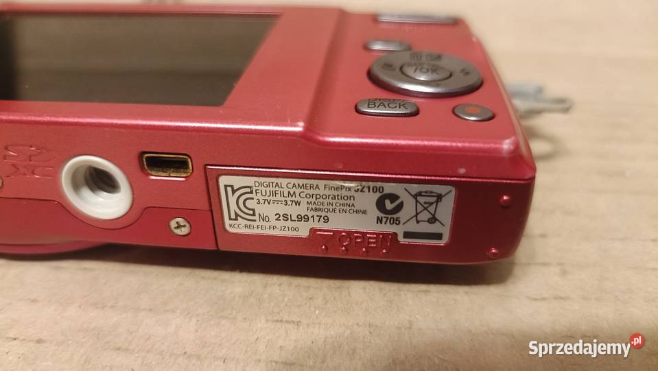 Aparat FUJIFILM JZ100 z pokrowcem 4Gb SD Poznań