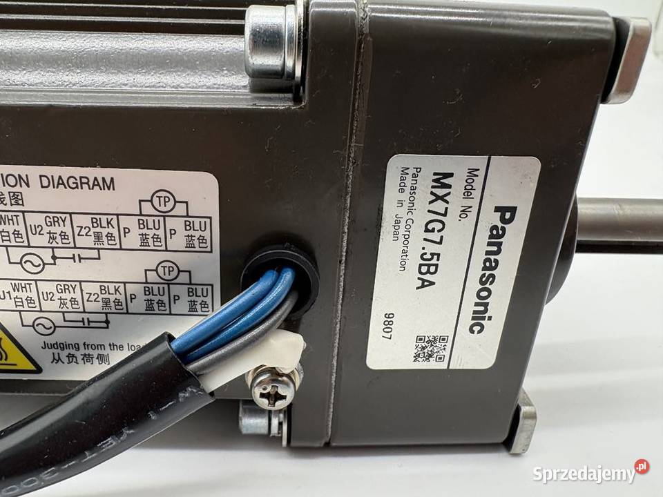 Panasonic M7RX15G4GGA MX7G75BA Electric motor Warszawa