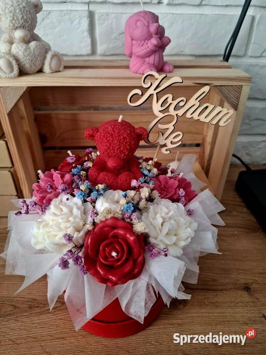 Flawerbox z świeczek sojowych Skic sprzedam