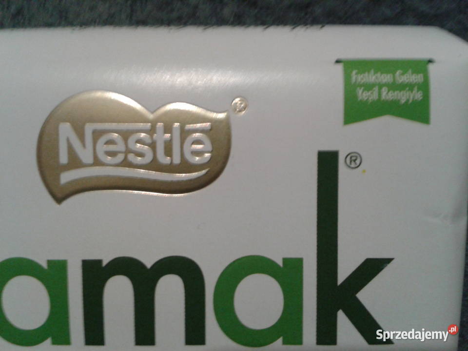 DAMAK EZME Turecka biała czekolada z pistacjami Czekolady i czekoladki opolskie Wołczyn