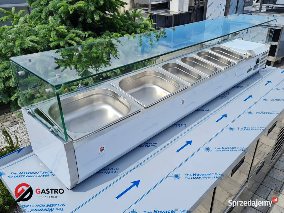 Nadstawka chłodnicza witryna nastawna 8 x 14 GN Ostrów Wielkopolski