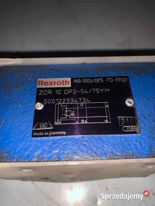 Rexroth ZDR 10 DA25475ym Pressure Reducing Valve Warszawa