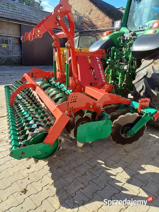 Agro masz talerzowka brona talerzowa 3 metrowa nieuszkodzony