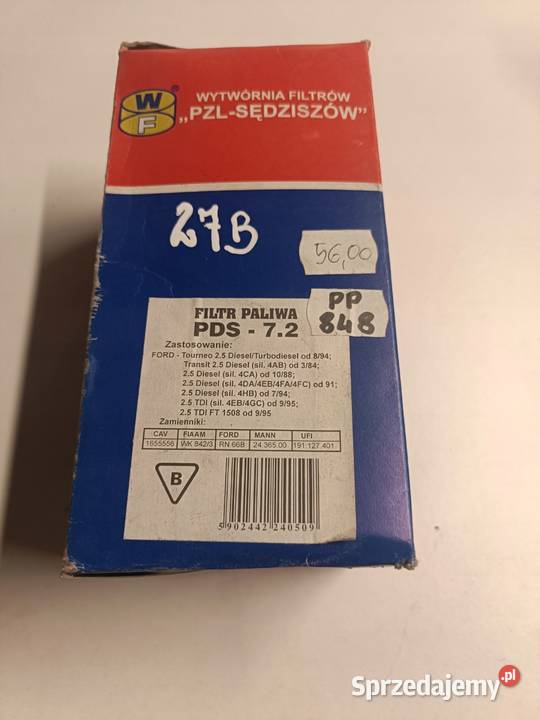 FILTR PALIWA Ford Transit MK5 Tourneo 25 TD DI sprzedam