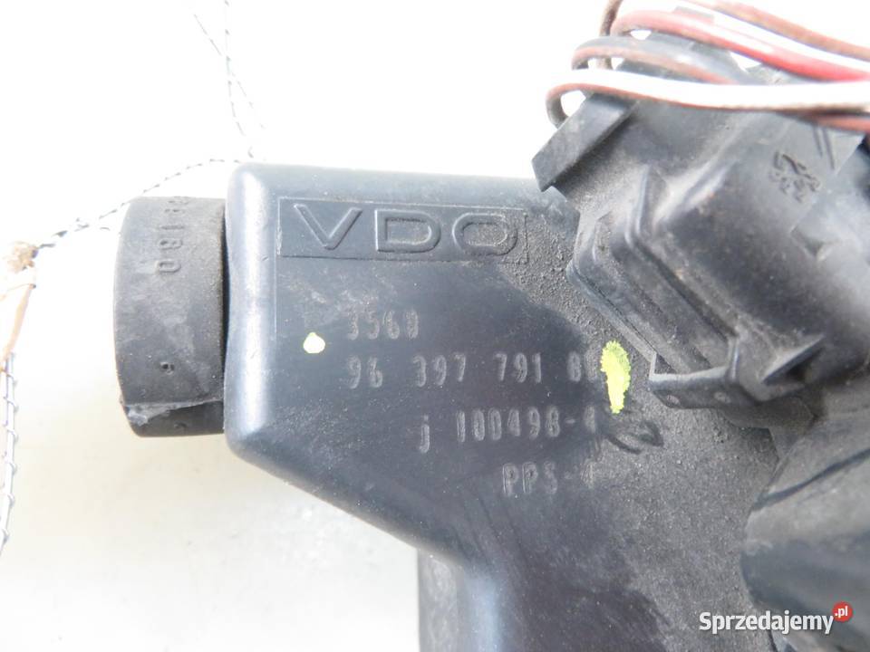 POTENCJOMETR GAZU PEUGEOT 307 16 9639779180 osobowe