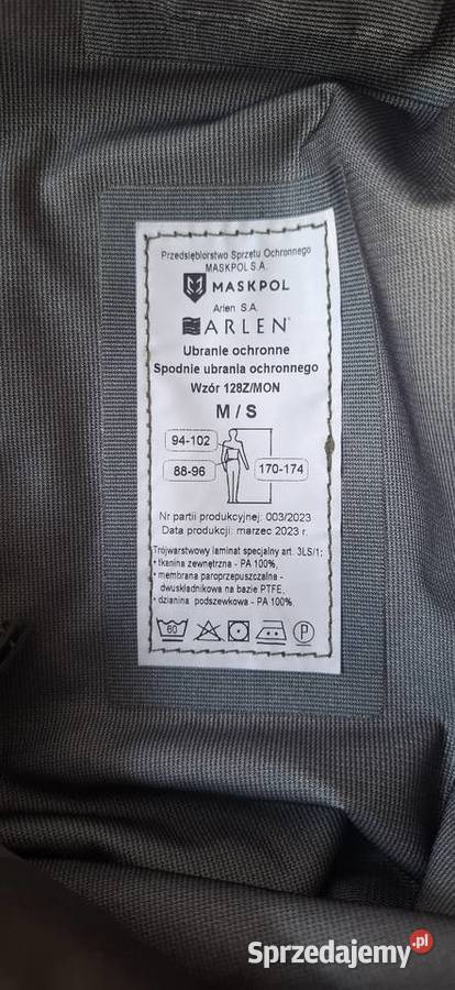 Goratex MS nowy Biała Podlaska