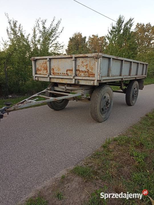 Przyczepa d 44 Niska Sztywna Prosta Zgierz