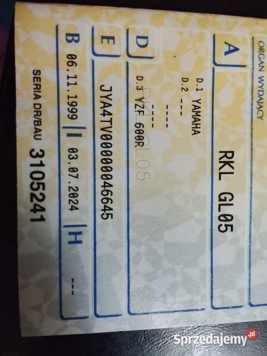Yamaha thundercat YZF600R