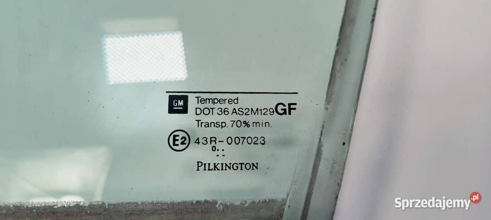 SZYBA DRZWI LEWY PRZÓD OPEL ASTRA G Pozostałe kujawsko-pomorskie