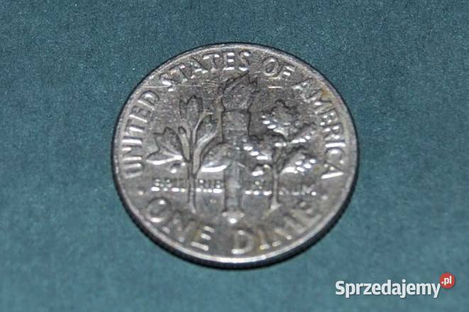 One Dime 1974r Moneta Starocia mazowieckie Warszawa