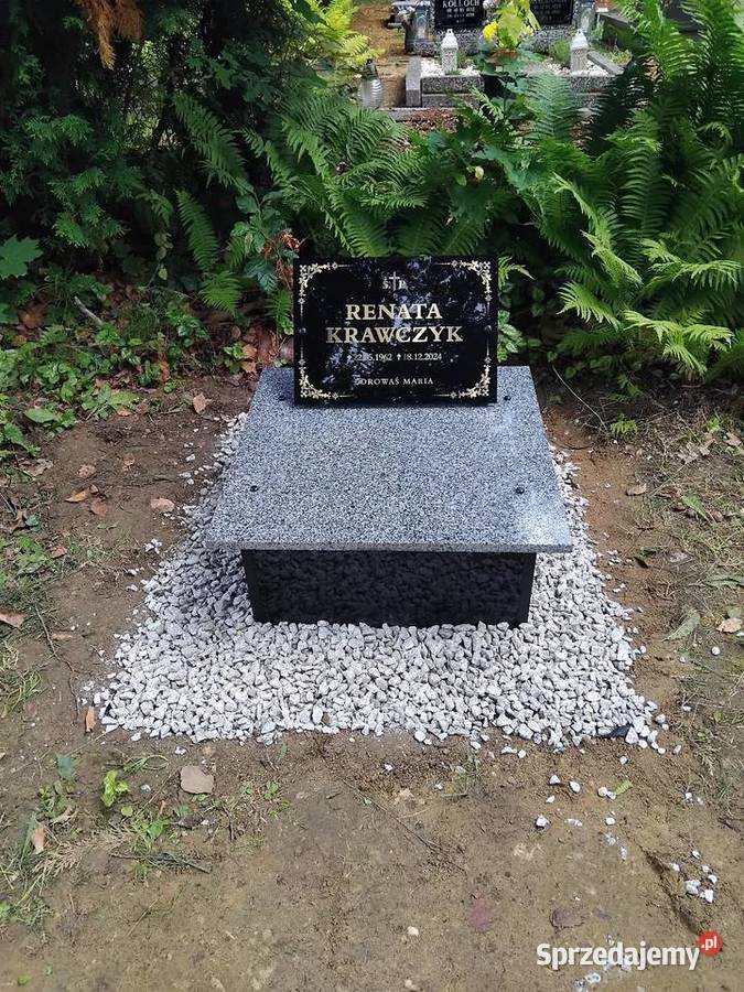 Nagrobek urnowy montaz Cała Polska zdjęcia Zabrze