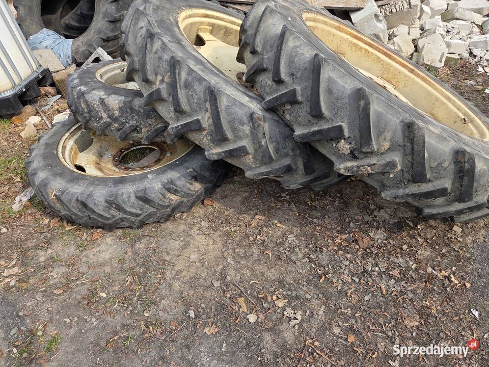 Koła wąskie uprawowe międzyrzędzi Case Holland Opony rolnicze