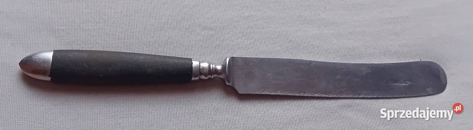 Nóż stołowy Gerlach z bakelitową obsadką PRL