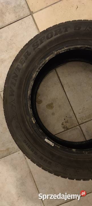 Opony zimowe 22555r16 używane ładny stan 2 Bodziejowice