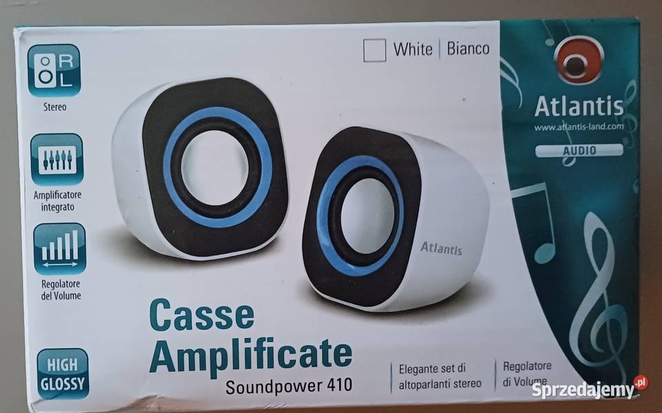 Zestaw głośników Casse Amplificate Soundpower Pozostałe Nądnia