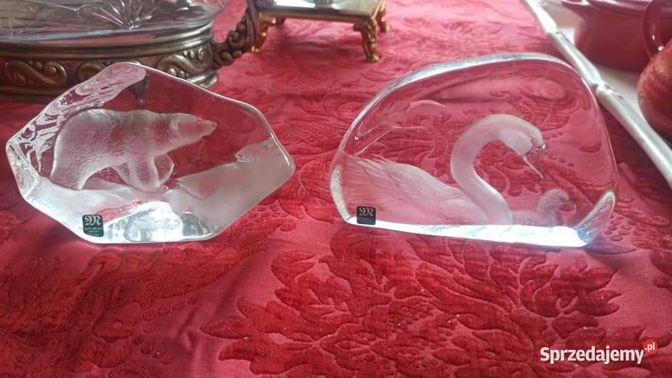 PRZYCISK DO PAPIERU Syg MLERS Sweden Full Lead Porcelana i szkło Gdańsk