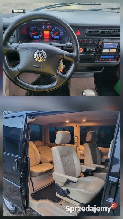 Volkswagen T4 Caravelle BUSINESS 1 z 1500 sztuk Rok produkcji 1999 Skarszewy