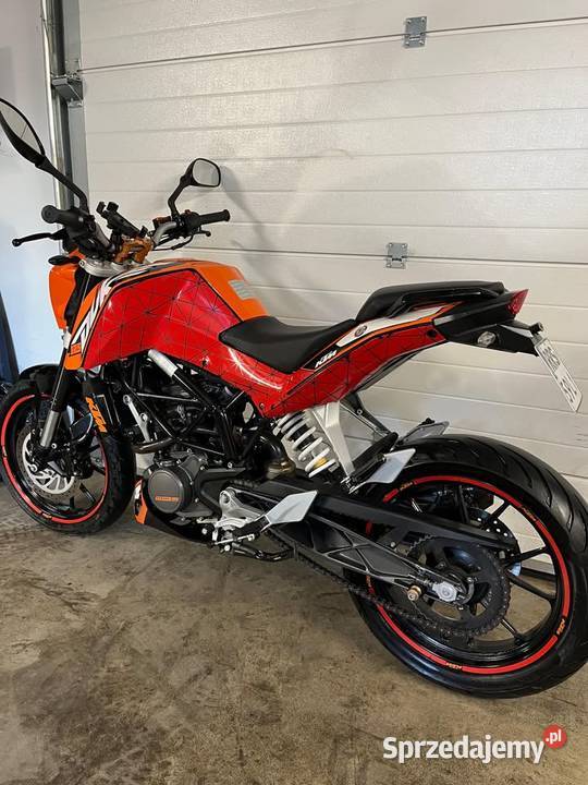 KTM Duke 125 Niski przebieg 2011r nieuszkodzony Ropczyce