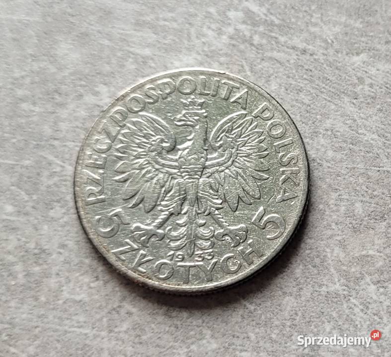 197 POLSKA II RP srebro 5 Złotych 1933 r