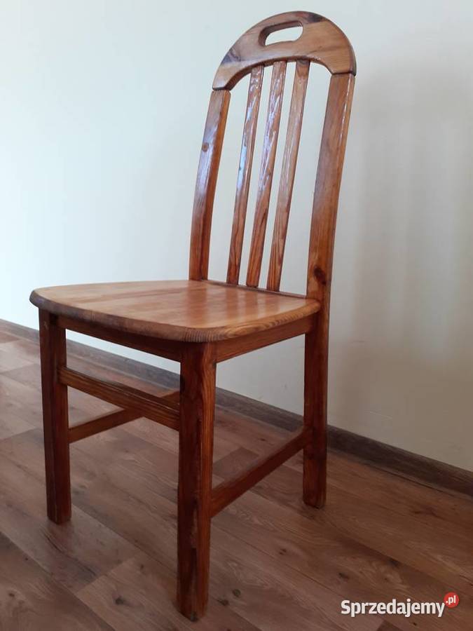 Krzesło drewniane pomorskie Somonino