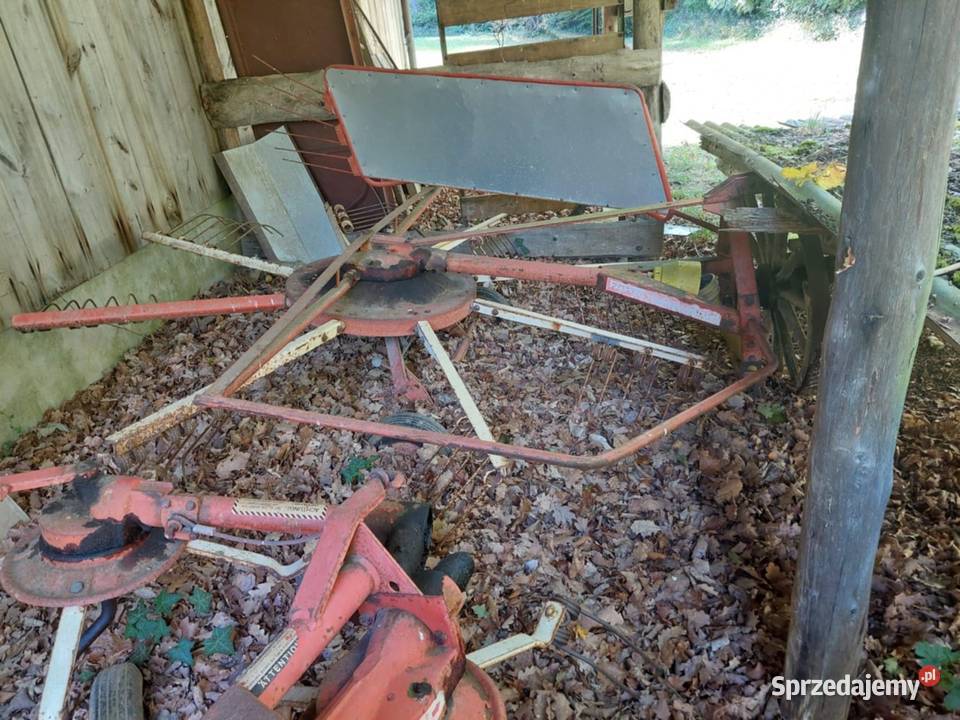 Karuzela przetrzasarka do siana pająk zgrabiarka nieuszkodzony Stefankowice-Kolonia