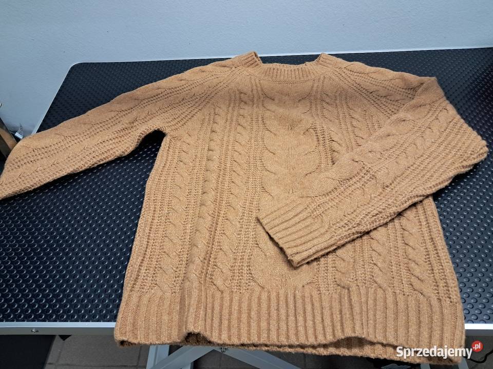 nowy brązowy ciepły sweter rachel zoe rozmiar S Moda i Styl Sandomierz