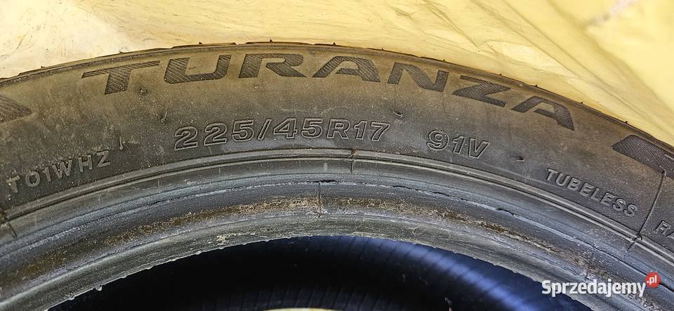 Opony Bridgestone Turanza 22545 r17 R 17 Błonie