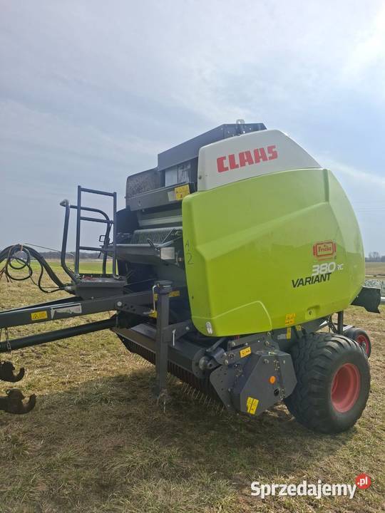 Prasa rolująca Claas Variant 380RC KroneLely Wąwelno
