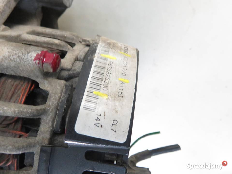 ALTERNATOR CITROEN SAXO 10 9628925380 63621770 osobowe małopolskie