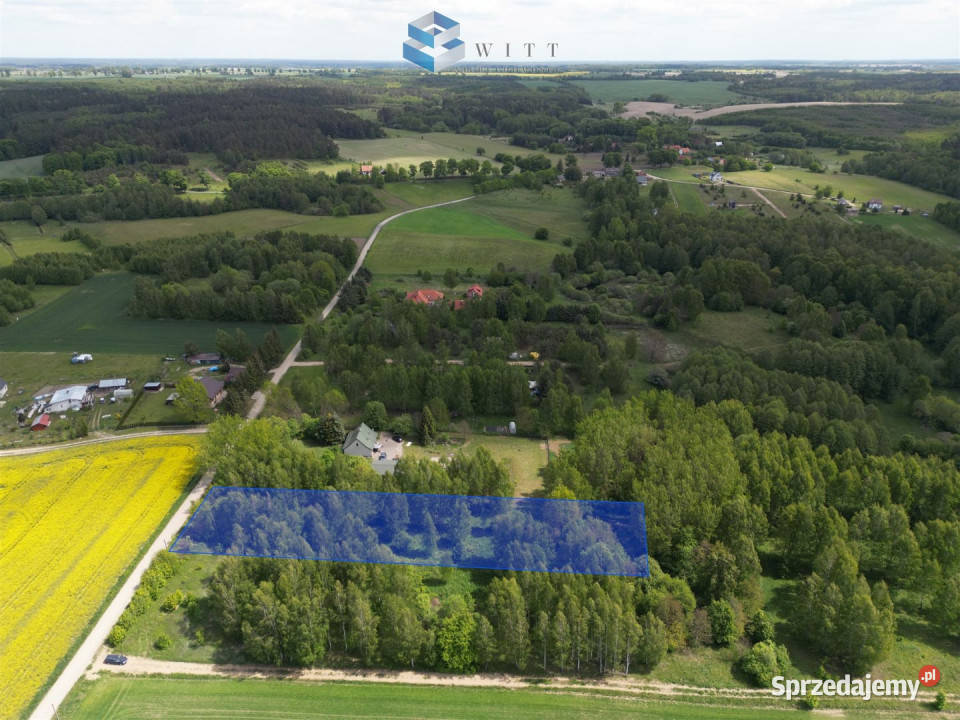 sprzedaży gruntu 3719m2 Ostrowite Sprzedaż