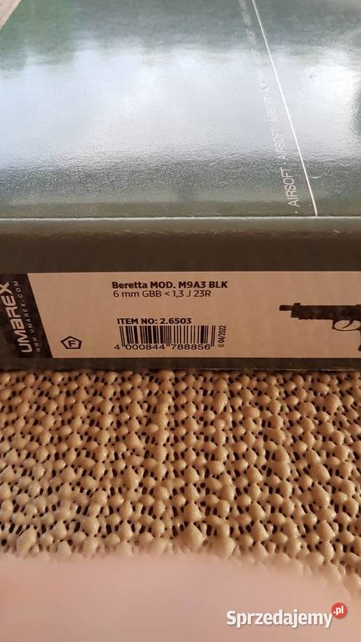 ASG BERETTA M93A FM 6MM GREEN GAS Ostrów Wielkopolski sprzedam