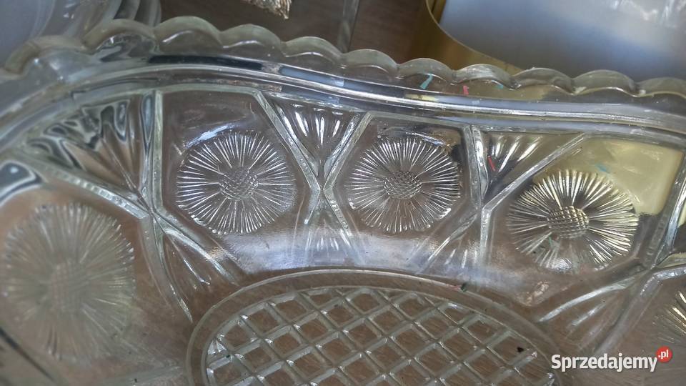 Żardiniera wazon pucharek szkło prl ząbkowice Tychy