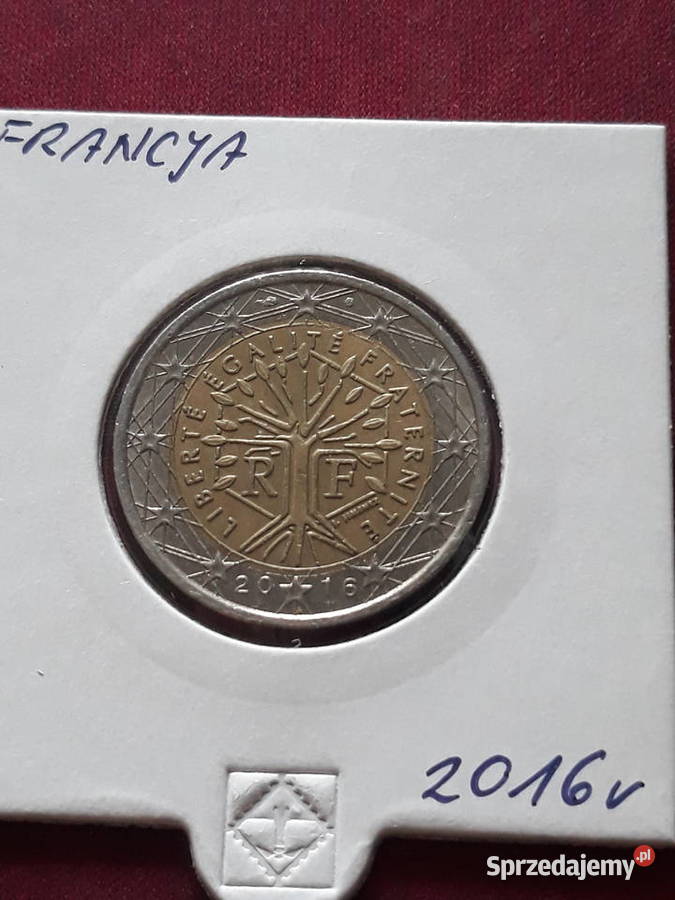 2 Euro Francja 2016 r Konin