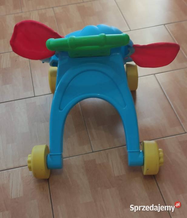 Chodzik pchacz zabawka słonik grający Okazja