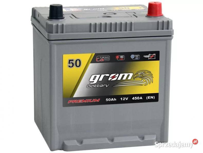 Akumulator GROM Premium 50Ah 450A EN Japan Prawy Wrocław