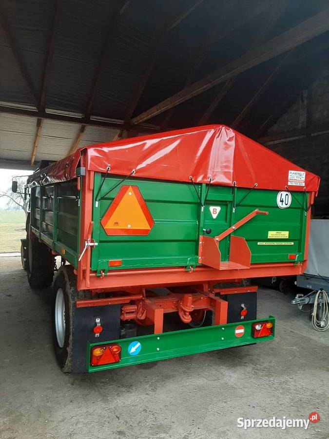 Sprzedam przyczepę jednoosiową wywrotka na 3 świętokrzyskie Ostrowiec Świętokrzyski sprzedam