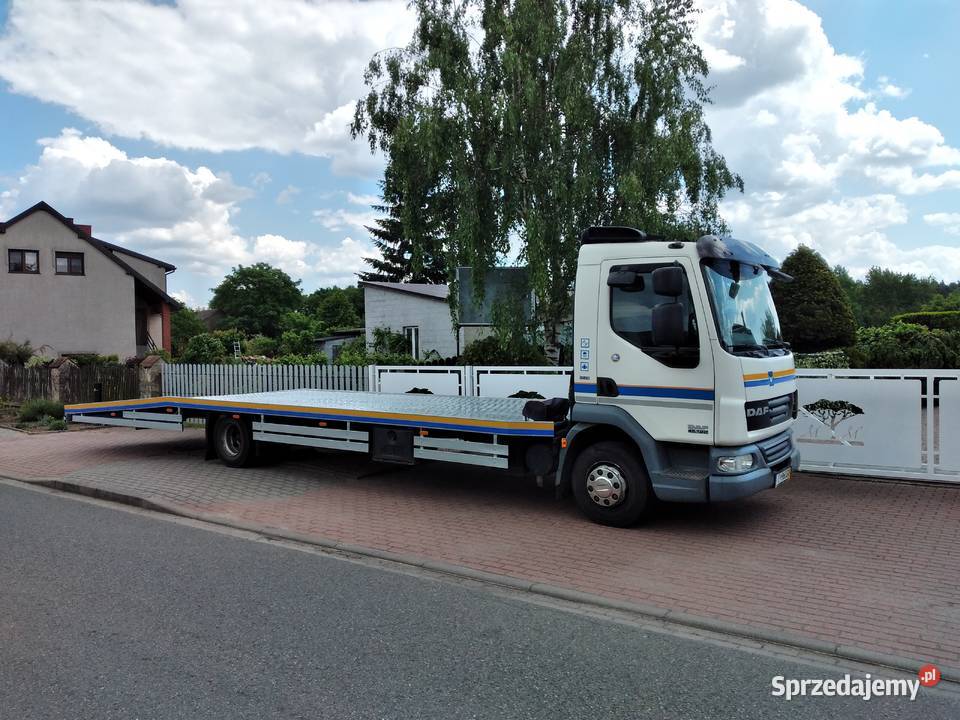 DAF 45180 Autolaweta najazd 900x250 DMC 11990 Napęd tylna oś łódzkie Złoczew sprzedam