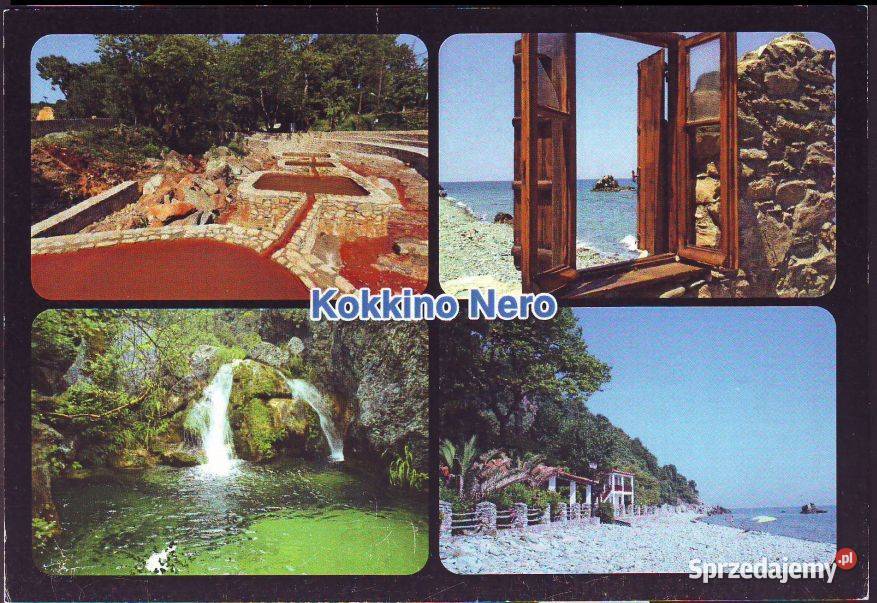 Kart PocztGrecja Kokkino Nero Gliwice sprzedam