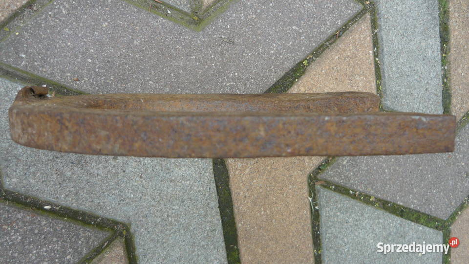 Zestaw duża i mała podkowa ogromna stara Sokółka