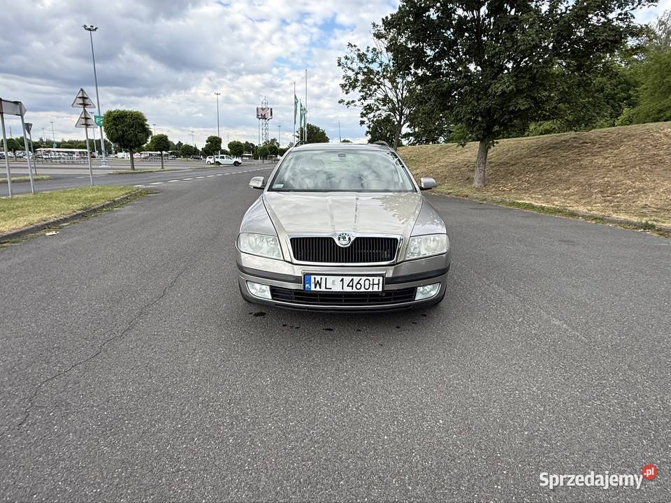 Skoda Octavia II Combi 2008 19 TDI Automat Jasne Łódź