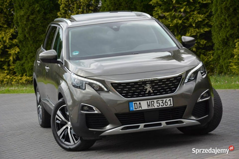 Peugeot 5008 Radar ACC Skóry Panorama 7foteli garażowany Ostrów Mazowiecka