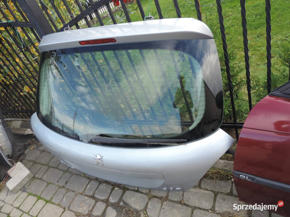 PEUGEOT 207 3D KLAPA TYŁ TYLNA KOMPLETNA EZRC Rok produkcji 2008 Nowy Sącz