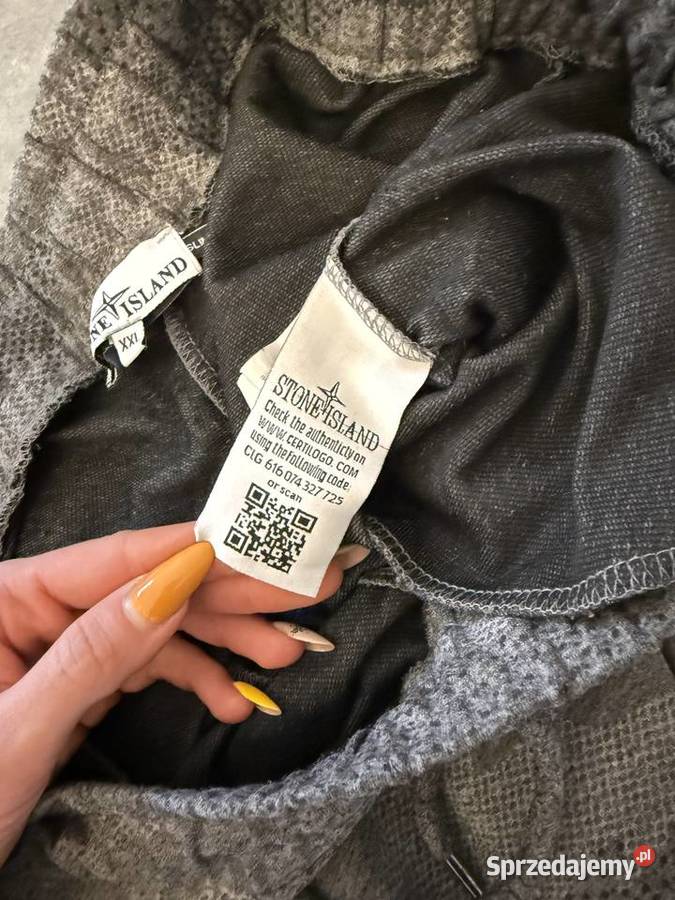 Spodnie dresowe joggery Stone Island warmińsko-mazurskie Szczytno