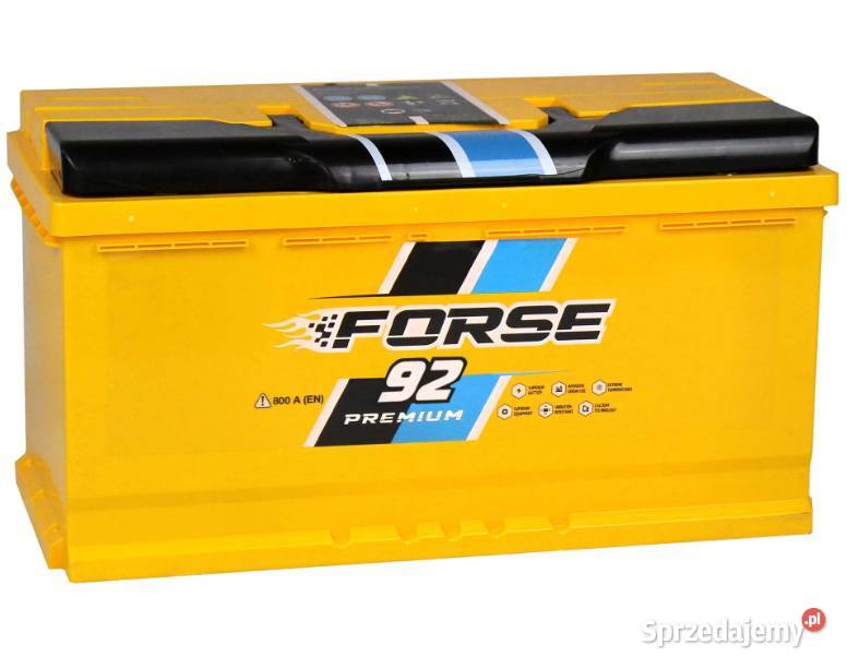 888x666x735 Akumulator FORSE 92Ah 800A EN PRAWY opolskie Opole