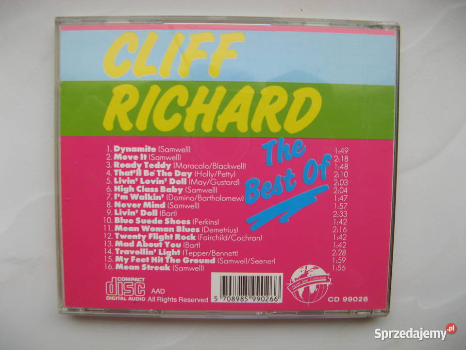 CD Cliff Richard The Best Of CD wielkopolskie Poznań