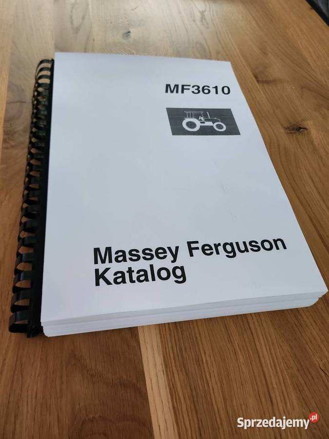MASSEY FERGUSON 3610 katalog części Gdańsk