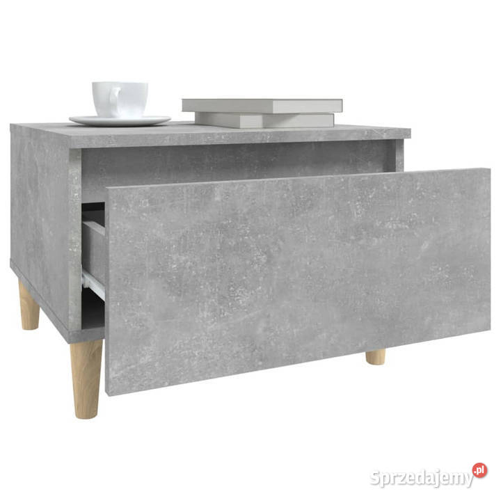 Stolik boczny szarość betonu 50x46x35 WM819508 Stoły Warszawa sprzedam